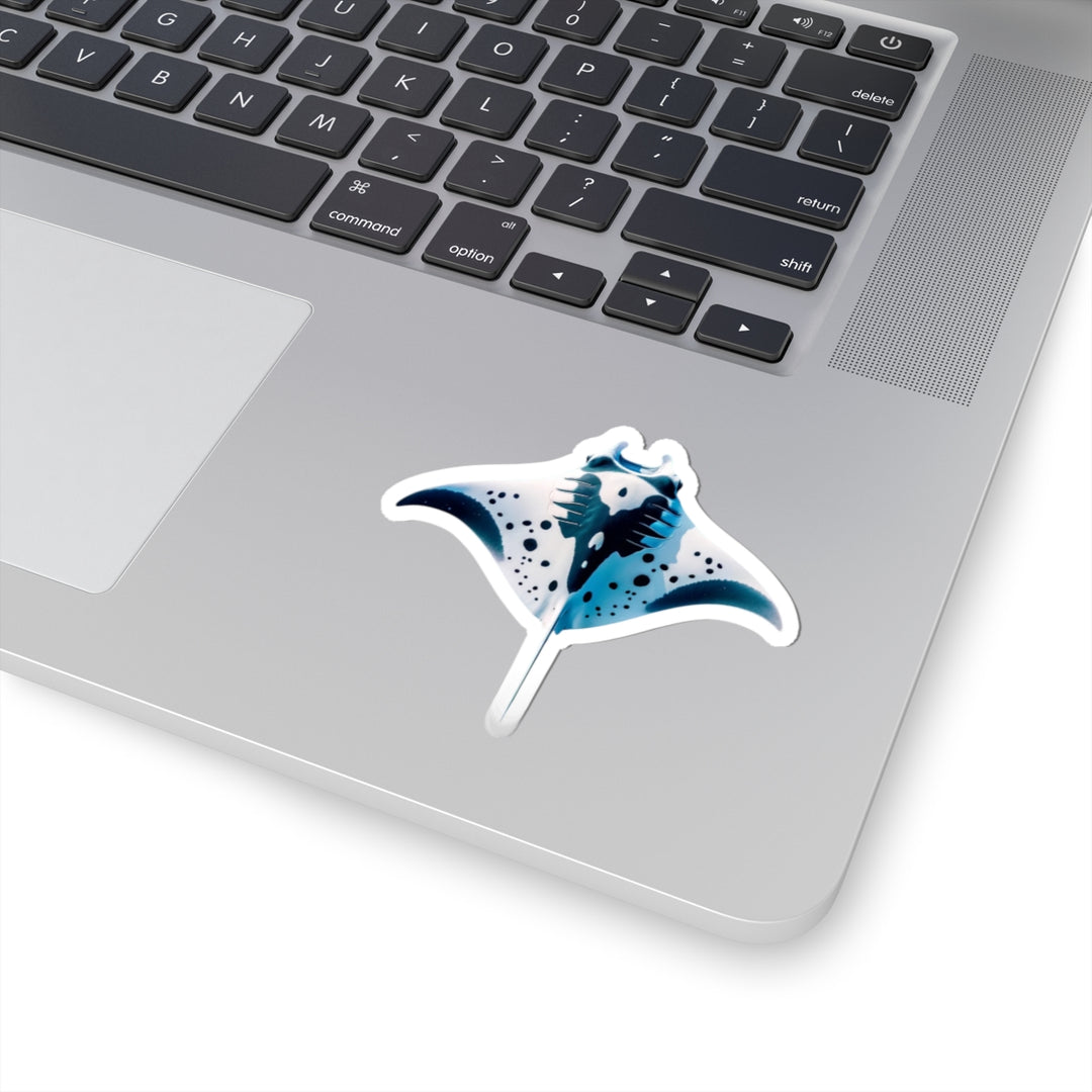 Spotted Manta Ray Sticker