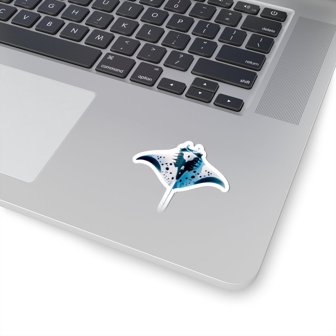 Spotted Manta Ray Sticker