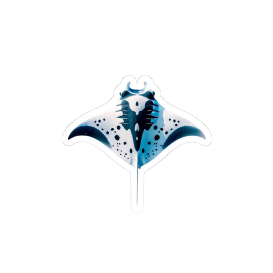 Spotted Manta Ray Sticker