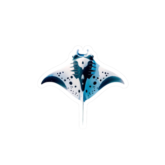 Spotted Manta Ray Sticker