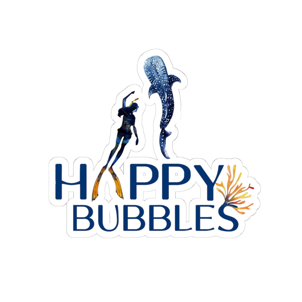 Happy Bubbles Kiss-Cut Stickers