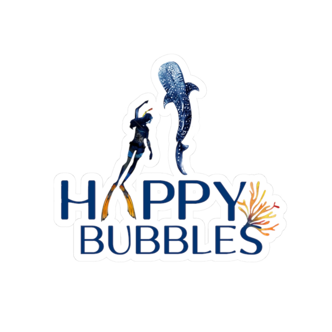 Happy Bubbles Kiss-Cut Stickers