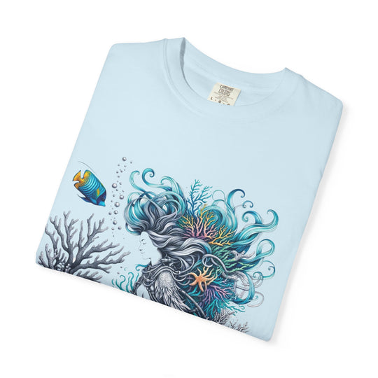 Ocean-Inspired Blue Lady