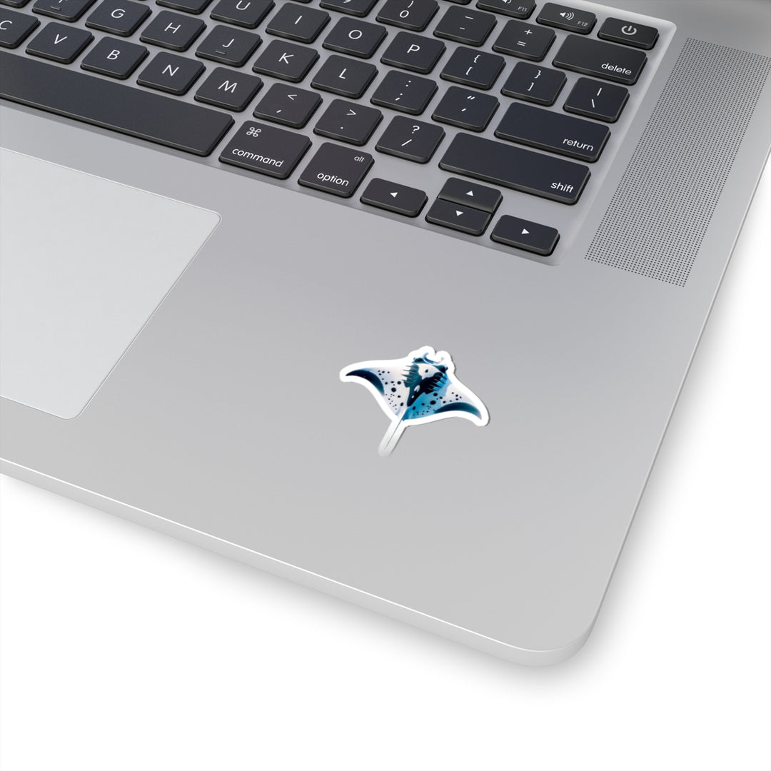 Spotted Manta Ray Sticker