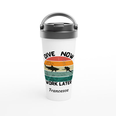 Dive Now Work Later -  Travel Mug 🌊☕