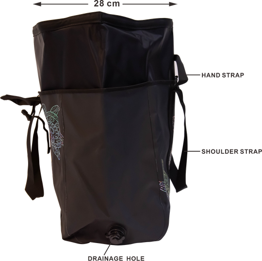 Large Water Resistant Turtle Bag