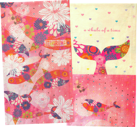 Pink Whale Headwear