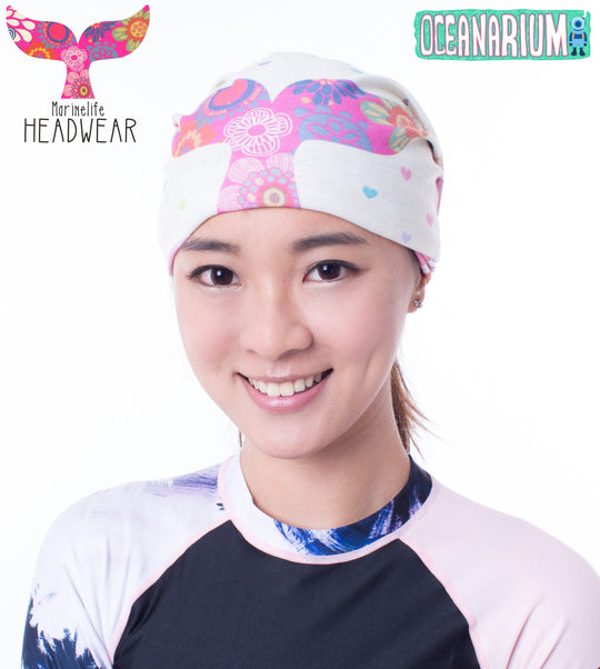 Pink Whale Headwear