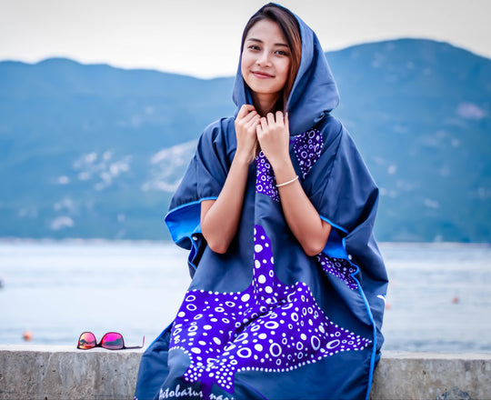 Eagle Ray Poncho