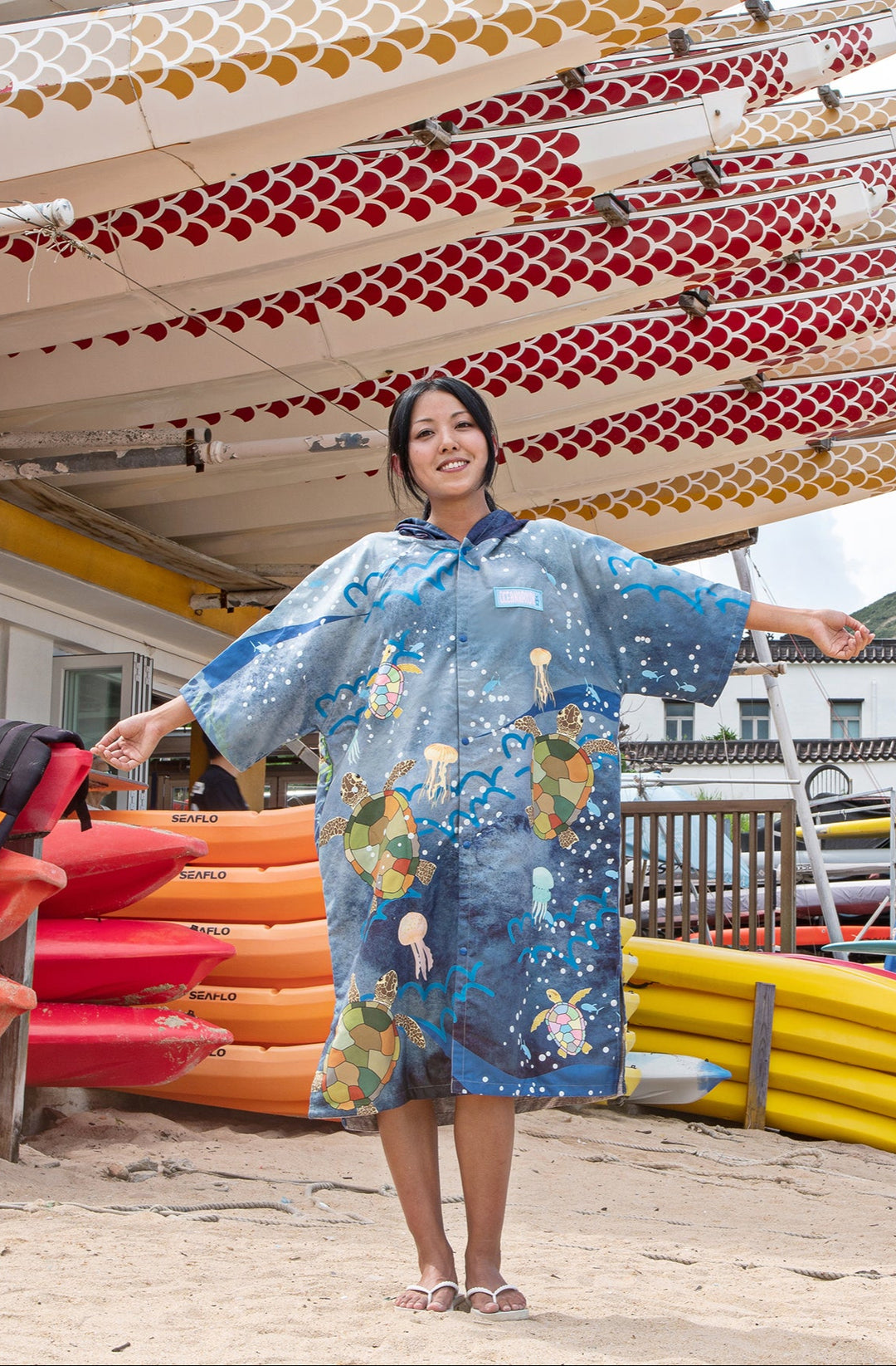 Sea Turtles Poncho