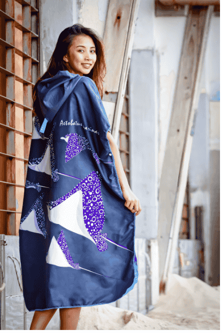 Eagle Ray Poncho
